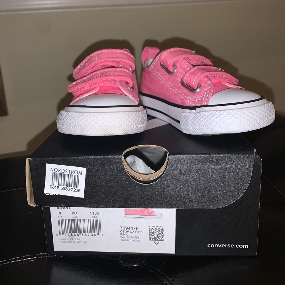 Pink Infant Strap Converse